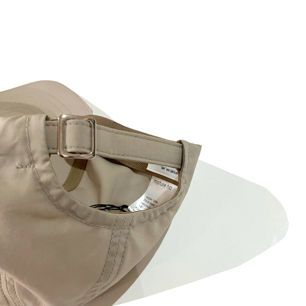 MATURE HA MIL マチュアーハ ミル TRAINER CAP 帽子 キャップ