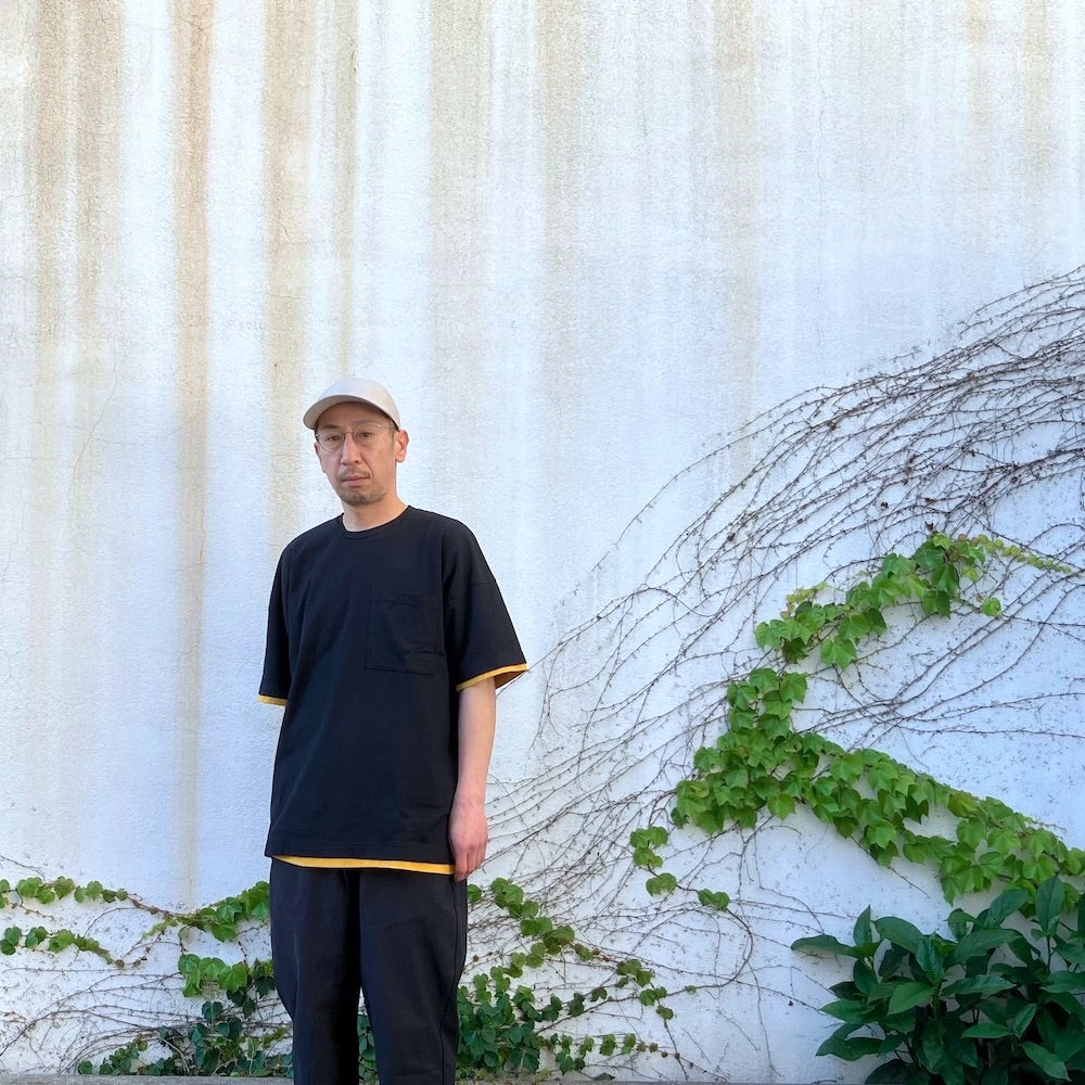 -〔MAN〕-　　 WHITE MOUNTAINEERING Repose Wear ホワイトマウンテニアリング リポーズ　　 LAYERED  WIDE T SHIRT