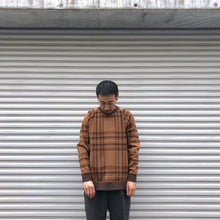 画像をギャラリービューアに読み込む, -〔UNISEX〕-   WHITE MOUNTAINEERING ホワイトマウンテニアリング   ORIGINAL JACQUARD CHECK SIDE SLIT SWEATSHIRT