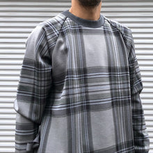 画像をギャラリービューアに読み込む, -〔UNISEX〕-   WHITE MOUNTAINEERING ホワイトマウンテニアリング   ORIGINAL JACQUARD CHECK SIDE SLIT SWEATSHIRT