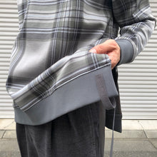画像をギャラリービューアに読み込む, -〔UNISEX〕-   WHITE MOUNTAINEERING ホワイトマウンテニアリング   ORIGINAL JACQUARD CHECK SIDE SLIT SWEATSHIRT