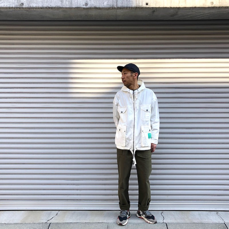 Nigel Cabourn ナイジェルケーボン LYBRO ライブロ ZIP ARMY SMOCK