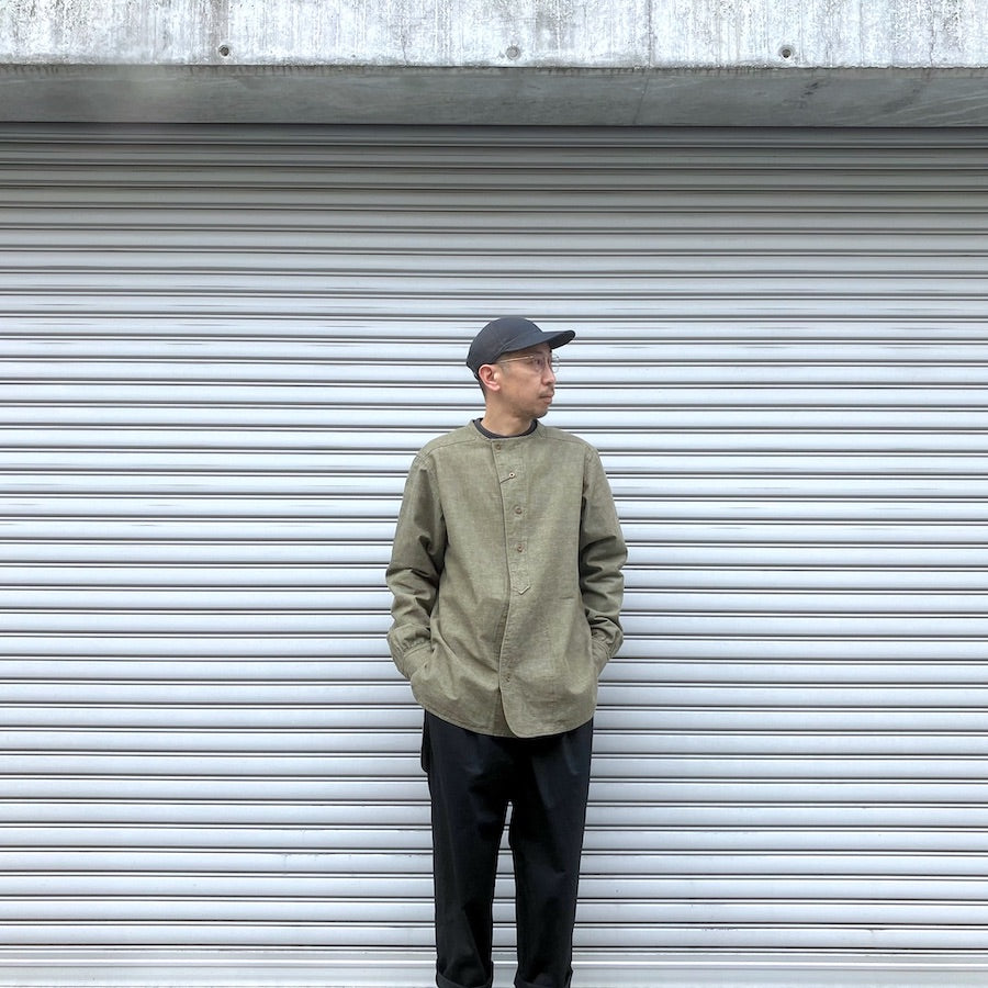 Nigel Cabourn ナイジェルケーボン FRENCH ARMY SHIRT シャツ メンズ