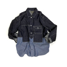 画像をギャラリービューアに読み込む, -〔MAN〕-　　Nigel Cabourn ナイジェルケーボン　　UTILITY SHIRT TYPE2 10OZ DENIM