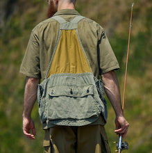 Load image into Gallery viewer, -〔MAN 〕-　　Nigel Cabourn ナイジェルケーボン 　　FISHING VEST  PIGMENT DYE