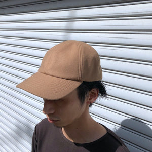 -〔UNISEX〕-　 MATURE HA MIL マチュアーハ ミル 　TRAINER CAP MELTON