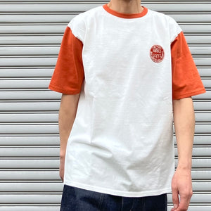-〔MAN〕-　　Nigel Cabourn ナイジェルケーボン　　BASEBALL WAPPEN T-SHIRT