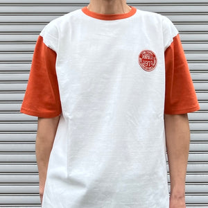 -〔MAN〕-　　Nigel Cabourn ナイジェルケーボン　　BASEBALL WAPPEN T-SHIRT