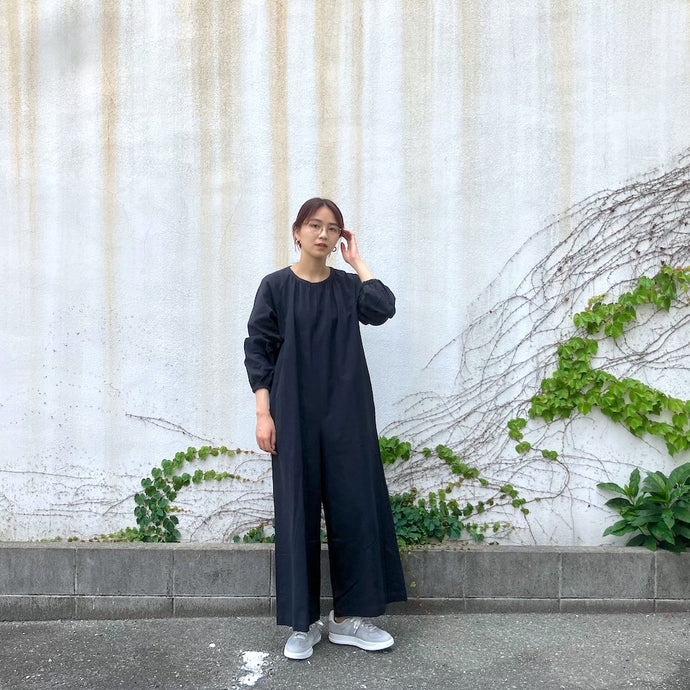 -〔WOMAN〕-　　THING FABRICS シングファブリックス　　BROADCLOTH TOWEL  JUMPSUIT