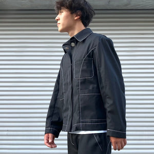 -〔UNISEX〕-　　JAN/F/CHODOROWICZ   ヤン エフ チョドロヴィッチ　　　WORKWEAR JACKET WITH TOP STITCH