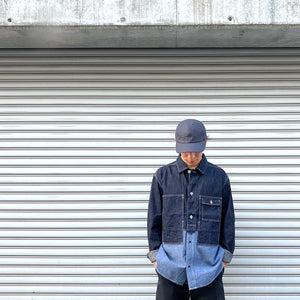 -〔MAN〕-　　Nigel Cabourn ナイジェルケーボン　　UTILITY SHIRT TYPE2 10OZ DENIM