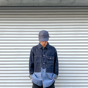 -〔UNISEX〕-　 MATURE HA MIL マチュアーハ ミル 　TRAINER CAP MELTON