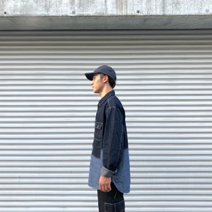 -〔MAN〕-　　Nigel Cabourn ナイジェルケーボン　　UTILITY SHIRT TYPE2 10OZ DENIM