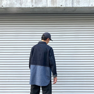 -〔MAN〕-　　Nigel Cabourn ナイジェルケーボン　　UTILITY SHIRT TYPE2 10OZ DENIM