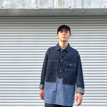 画像をギャラリービューアに読み込む, -〔MAN〕-　　Nigel Cabourn ナイジェルケーボン　　UTILITY SHIRT TYPE2 10OZ DENIM