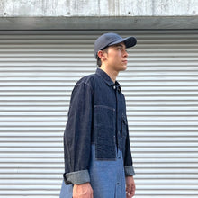 画像をギャラリービューアに読み込む, -〔MAN〕-　　Nigel Cabourn ナイジェルケーボン　　UTILITY SHIRT TYPE2 10OZ DENIM