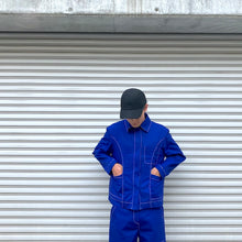 画像をギャラリービューアに読み込む, -〔UNISEX〕-　　JAN/F/CHODOROWICZ   ヤン エフ チョドロヴィッチ　　　WORKWEAR JACKET WITH TOP STITCH