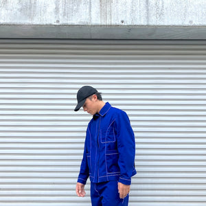 -〔UNISEX〕-　　JAN/F/CHODOROWICZ   ヤン エフ チョドロヴィッチ　　　WORKWEAR JACKET WITH TOP STITCH