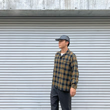 画像をギャラリービューアに読み込む, -〔MAN〕-　　WHITE MOUNTAINEERING ホワイトマウンテニアリング　　　OMBRE CHECK PATTERN PAJAMA SHIRT