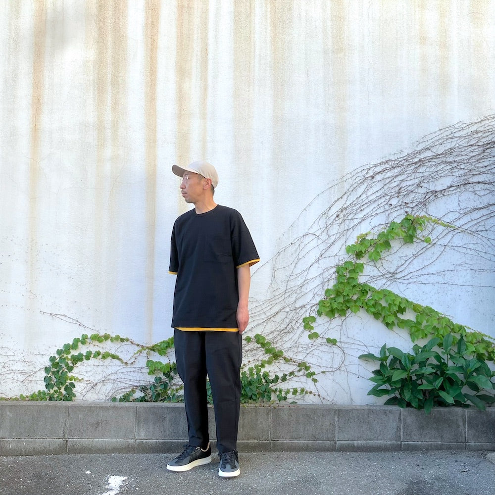 -〔MAN〕-　　 WHITE MOUNTAINEERING Repose Wear ホワイトマウンテニアリング リポーズ　　 LAYERED  WIDE T SHIRT