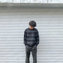 画像をギャラリービューアに読み込む, -〔MAN〕-　　WHITE MOUNTAINEERING ホワイトマウンテニアリング　　　STRIPE JACQUARD PULLOVER