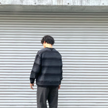 画像をギャラリービューアに読み込む, -〔MAN〕-　　WHITE MOUNTAINEERING ホワイトマウンテニアリング　　　STRIPE JACQUARD PULLOVER