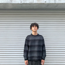 画像をギャラリービューアに読み込む, -〔MAN〕-　　WHITE MOUNTAINEERING ホワイトマウンテニアリング　　　STRIPE JACQUARD PULLOVER