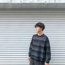 画像をギャラリービューアに読み込む, -〔MAN〕-　　WHITE MOUNTAINEERING ホワイトマウンテニアリング　　　STRIPE JACQUARD PULLOVER