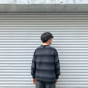 -〔MAN〕-　　WHITE MOUNTAINEERING ホワイトマウンテニアリング　　　STRIPE JACQUARD PULLOVER