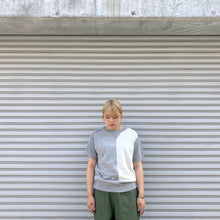 画像をギャラリービューアに読み込む, -〔WOMAN〕-　　Nigel Cabourn ナイジェルケーボン　　ARMY CREW JERSEY MIX  SHORT SLEEVE