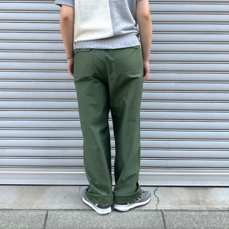 パンツ Nigel Cabourn BAKER PANT 34inch AW ナイジェル・ケーボン】WOMAN / ワイドベイカーパンツ - デニム