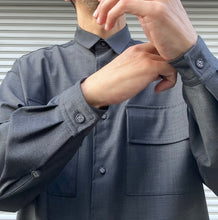 画像をギャラリービューアに読み込む, -〔MAN〕-　　WHITE MOUNTAINEERING Repose Wear ホワイトマウンテニアリング　　STRETCH SHIRT