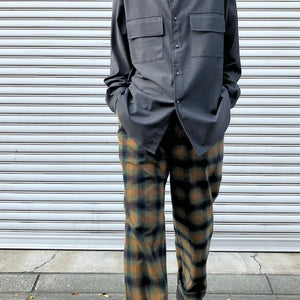 -〔MAN〕-　　WHITE MOUNTAINEERING ホワイトマウンテニアリング　　　OMBRE CHECKED PAJAMA PANTS