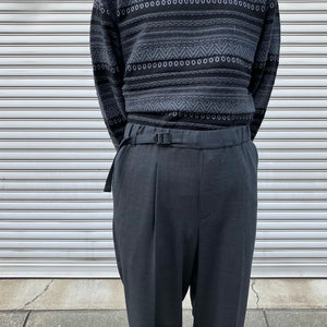 -〔MAN〕-　　WHITE MOUNTAINEERING Repose Wear ホワイトマウンテニアリング　　STRETCH TWILL 1 TUCK PANTS