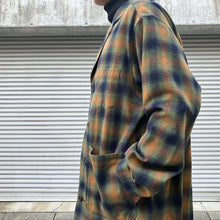 画像をギャラリービューアに読み込む, -〔MAN〕-　　WHITE MOUNTAINEERING ホワイトマウンテニアリング　　　WIDE GUSSET SLEEVE OMBRE CHECK SHOP COAT