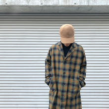 画像をギャラリービューアに読み込む, -〔MAN〕-　　WHITE MOUNTAINEERING ホワイトマウンテニアリング　　　WIDE GUSSET SLEEVE OMBRE CHECK SHOP COAT