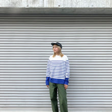 画像をギャラリービューアに読み込む, -〔WOMAN〕-　　Nigel Cabourn ナイジェルケーボン　　5.6oz LONG SLEEVE BORDER