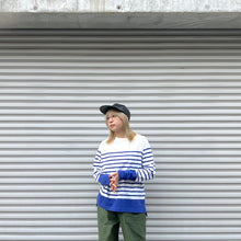 画像をギャラリービューアに読み込む, -〔WOMAN〕-　　Nigel Cabourn ナイジェルケーボン　　5.6oz LONG SLEEVE BORDER