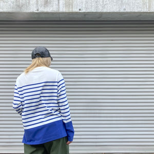 -〔WOMAN〕-　　Nigel Cabourn ナイジェルケーボン　　5.6oz LONG SLEEVE BORDER