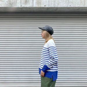 -〔WOMAN〕-　　Nigel Cabourn ナイジェルケーボン　　5.6oz LONG SLEEVE BORDER
