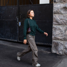 画像をギャラリービューアに読み込む, -〔UNISEX〕-　　FORMAL FRIDAY フォーマル フライデイ　　 ULTRAFINE MERINO WOOL SWEAT SHIRT メリノウール スウェット