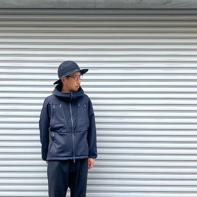 -〔MAN〕- 　　 WHITE MOUNTAINEERING BLK ホワイトマウンテニアリング 　　 WINDSTOPPER JERSEY JACKET
