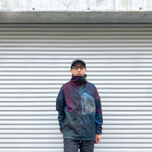 画像をギャラリービューアに読み込む, -〔MAN〕- 　　 WHITE MOUNTAINEERING ホワイトマウンテニアリング 　　 WINDOWPANE PATTERN ZIP UP FLEECE JACKET