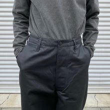 画像をギャラリービューアに読み込む, -〔MAN〕-　　Nigel Cabourn ナイジェルケーボン　　NEW BASIC CHINO PANT BLACK