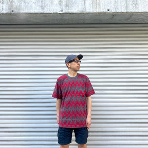 -〔MAN〕-　　WHITE MOUNTAINEERING ホワイトマウンテニアリング　　ZIGZAG JACQUARD T-SHIRT