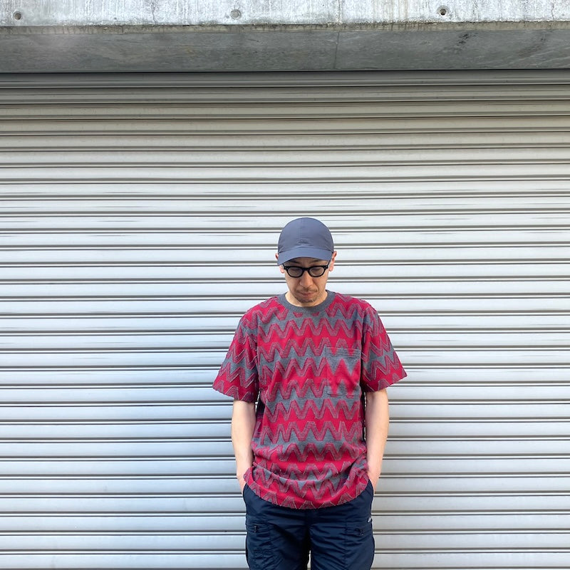 -〔MAN〕-　　WHITE MOUNTAINEERING ホワイトマウンテニアリング　　ZIGZAG JACQUARD T-SHIRT