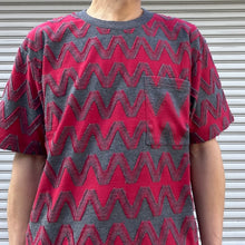 画像をギャラリービューアに読み込む, -〔MAN〕-　　WHITE MOUNTAINEERING ホワイトマウンテニアリング　　ZIGZAG JACQUARD T-SHIRT