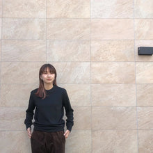 画像をギャラリービューアに読み込む, -〔UNISEX〕-　　FORMAL FRIDAY フォーマル フライデイ　　 ULTRAFINE MERINO WOOL SWEAT SHIRT メリノウール スウェット