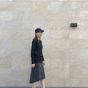 -〔UNISEX〕-　　FORMAL FRIDAY フォーマル フライデイ　　ULTRAFINE MERINO WOOL LONG SLEEVE  T SHIRT