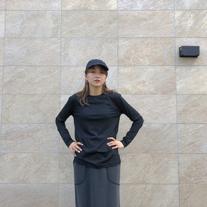 -〔UNISEX〕-　　FORMAL FRIDAY フォーマル フライデイ　　ULTRAFINE MERINO WOOL LONG SLEEVE  T SHIRT